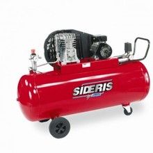 Compresseur 150L 3CV - bicylindre mono-étagé 230V à courroie